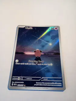 Pokemon TCG Cleffa Card 202/197 Obsidian Flames Illustration Rare - Image 1