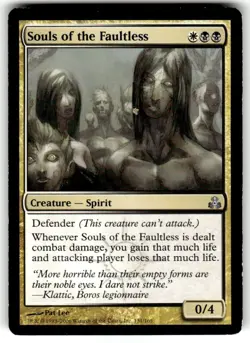Souls of the Faultless Guildpact Regular MTG LP - Image 1