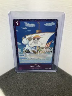Merry Go One Piece CCG EB02-041 Extra Booster Anime 25th Stage Card Bandai - Image 1