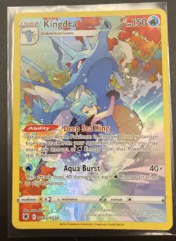Pokemon TCG Kingdra Astral Radiance Holo Card TG03/TG30 Near Mint Condition - Image 1