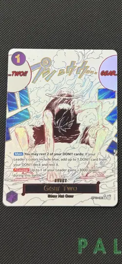 Gear Two OP11-080 Rare Alternate Art | One Piece TCG Card Game English NM-M - Image 1