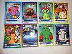 Digimon 1999 Upper Deck Cards Lot Of 8 - Image 2