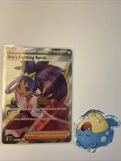 Iris's Fighting Spirit 180/159 Ultra Rare 2025 Pokemon Journey Together FA Card - Image 5