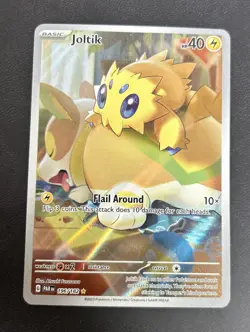Pokemon Scarlet & Violet Paradox Rift Joltik Illustration Card 196/182 - Image 1