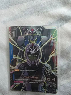 Amuro Ray GUNDAM CARD GAME World Championship 2025 ST01-010 SEALED - Image 3