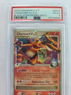 Pokemon TCG Charizard G LV.X DP45 Holo Card Diamond and Pearl Promo - Image 5