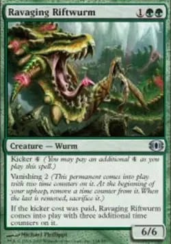 Ravaging Riftwurm [Future Sight] Magic MTG - Image 1