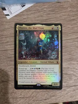 Thanos, the Mad Titan Marvel Super Heroes Foil - Image 1
