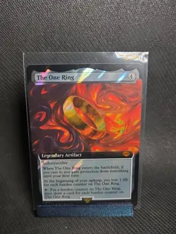 The One Ring (Extended Art) (Surge Foil) Universes Beyond: the Lord of the... - Image 1