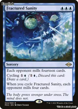 MTG Fractured Sanity [MH2 - 44] LP - Image 1
