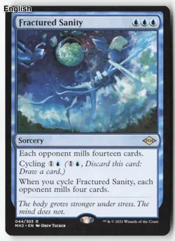 MTG Fractured Sanity [MH2 - 44] LP - Image 2