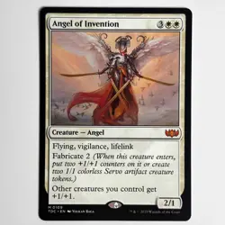 ANGEL OF INVENTION MTG TDC - CARTE MAGIC THE GATHERING EN NEUF - Image 1