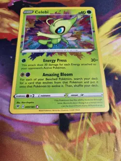 Celebi Amazing Rare - SWSH04: Vivid Voltage 009/185 Pokemon TCG - Image 4