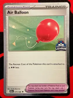 Pokemon Air Balloon 079/086 Great Ball League SEA Stamp Promo - Image 1