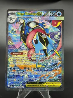 Mega Greninja ex - 116/086 - Chaos Rising - SIR - NM - Pokemon TCG - Image 1