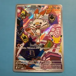 Series 2 First Partner Illustration Galar Grookey 052, Scorbunny 053, Sobble 054 - Image 3
