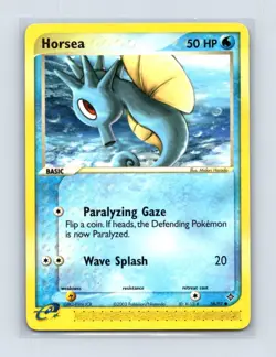 Horsea 58/97 Common Dragon Pokemon Lightly Played - Image 1