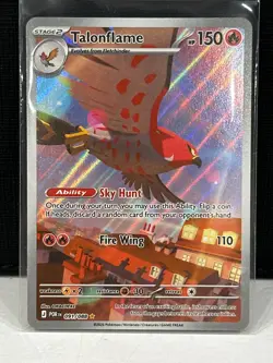 Talonflame 091/088 Illustration Rare Pokemon Perfect Order ME03 NM - Image 1