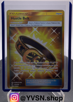 Pokemon Celestial Storm Hustle Belt 179/168 NM/M - Image 1
