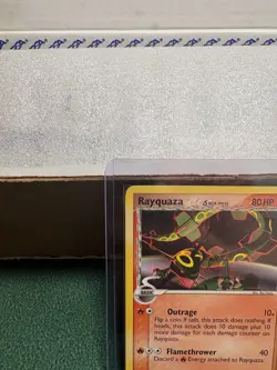 Pokemon TCG: Rayquaza #26/110 Delta Species Holon Phantoms Non Holo Rare, HP/MP - Image 2
