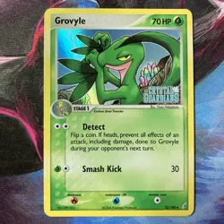 Pokemon Grovyle 32/100 Crystal Guardians Reverse Holo - Image 1