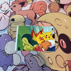 Johto Mini Poster - 4/6 - 2022 Pokemon Indigo League Sticker Set (Peru) - Image 1