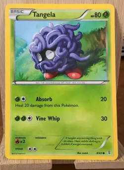 Tangela 8/83 - XY Generations - 2016 Pokemon - LP/NM - Image 1