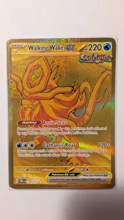 Walking Wake EX Hyper Rare 178/131 Prismatic Evolutions Pokemon TCG NM - Image 1