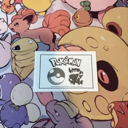 Johto Mini Poster - 2/6 - 2022 Pokemon Indigo League Sticker Set (Peru) - Image 2