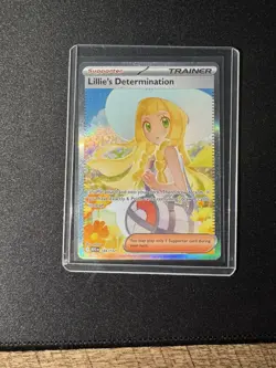 Lillie's Determination SIR 184/132 - Mega Evolutions Pokemon - Image 1