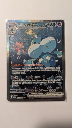 Jellicent EX Special Illustration Rare 168/86 White Flare Pokemon TCG NM - Image 1