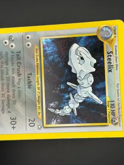 Steelix 15/111 2000 Pokemon TCG Neo Genesis Unlimited Edition Holo Rare MP - Image 2