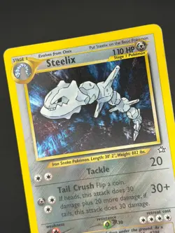 Steelix 15/111 2000 Pokemon TCG Neo Genesis Unlimited Edition Holo Rare MP - Image 5