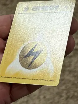 Lightning Energy 100/102 (1st Edition) *Near Mint* Shadowless Never Played Card - Image 3