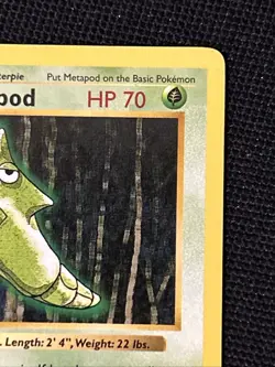 Metapod 54/102 (1st Edition) *Near Mint* (Shadowless) Never Played Card - Image 4