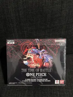 ✅ IN HAND ✅ One Piece TCG The Time Of Battle OP16 Booster Box Sealed - Image 1