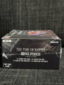 ✅ IN HAND ✅ One Piece TCG The Time Of Battle OP16 Booster Box Sealed - Image 4