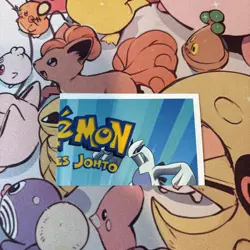 Johto Mini Poster - 1/6 - 2022 Pokemon Indigo League Sticker Set (Peru) - Image 1