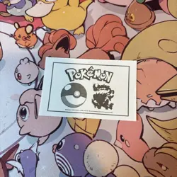 Johto Mini Poster - 1/6 - 2022 Pokemon Indigo League Sticker Set (Peru) - Image 2