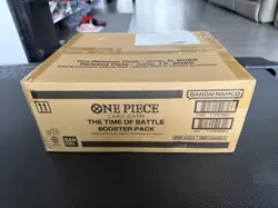 One Piece The Time Of Battle OP16 Sealed Booster Box Case - IN HAND (Read Desc) - Image 1