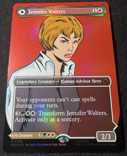 MTG Jennifer Walters (Borderless) 0388 FOIL - Marvel Super Heroes (MSH) She Hulk - Image 1