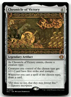 Chronicle of Victory #253 (NM) Lorwyn Eclipsed ECL Magic MTG - Image 1
