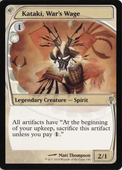 Kataki, War's Wage (Future Sight) 148 MB2 Mystery Booster 2 R Regular - Image 1