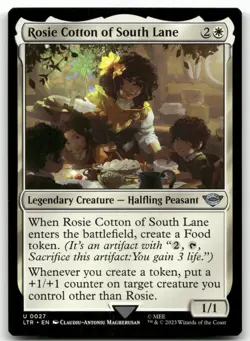 Rosie Cotton of South Lane #27 (LP) Lord of the Rings LTR Magic MTG - Image 1