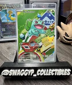◓Bulbasaur 037 Mega Evolution 2026- Pokemon First Partner Illustration Promo*NM◓ - Image 1