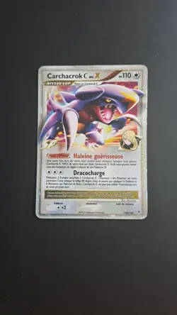 Carte Pokemon : Carchacrok Niv. X 145/147 Vainqueurs Supremes Francais - Image 1