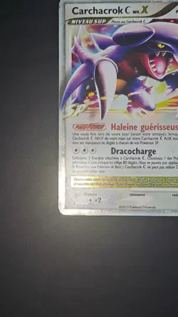 Carte Pokemon : Carchacrok Niv. X 145/147 Vainqueurs Supremes Francais - Image 2