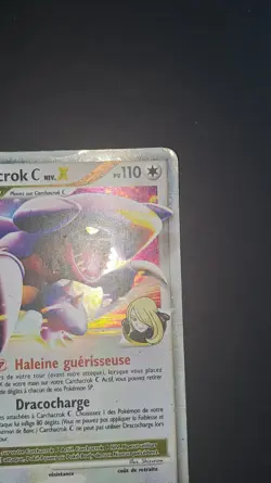 Carte Pokemon : Carchacrok Niv. X 145/147 Vainqueurs Supremes Francais - Image 4