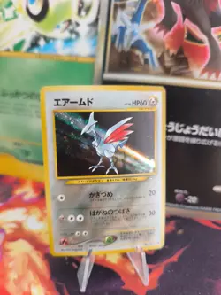 Pokemon Karte Card Panzaeron Skarmory Neo Genesis Gsnw Holo Wotc japanese Exc-NM - Image 1