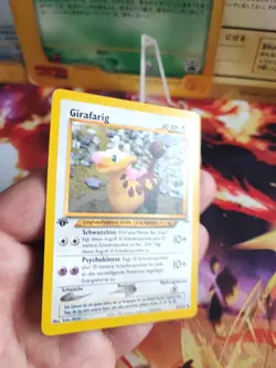 Pokemon Karte Card Girafarig Neo Destiny 1. Edition Deutsch German Wotc NM - Image 2
